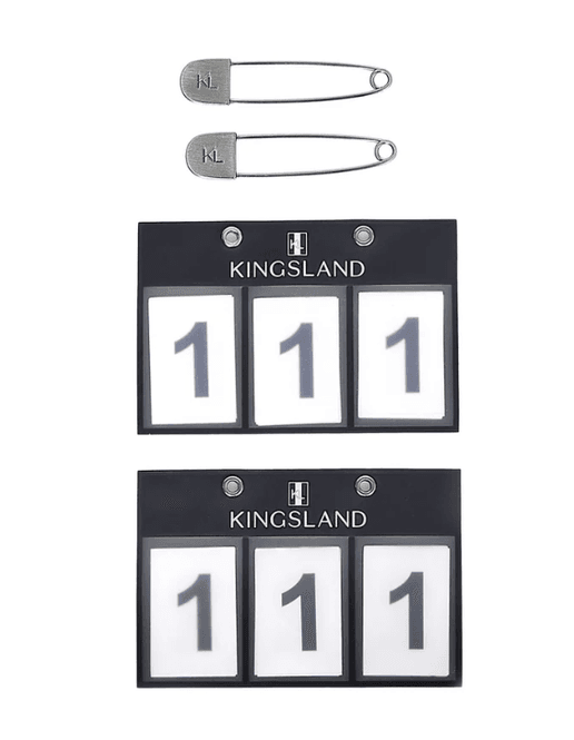 Hovedbilde  Classic 3-pocket Number plate, 2-pack