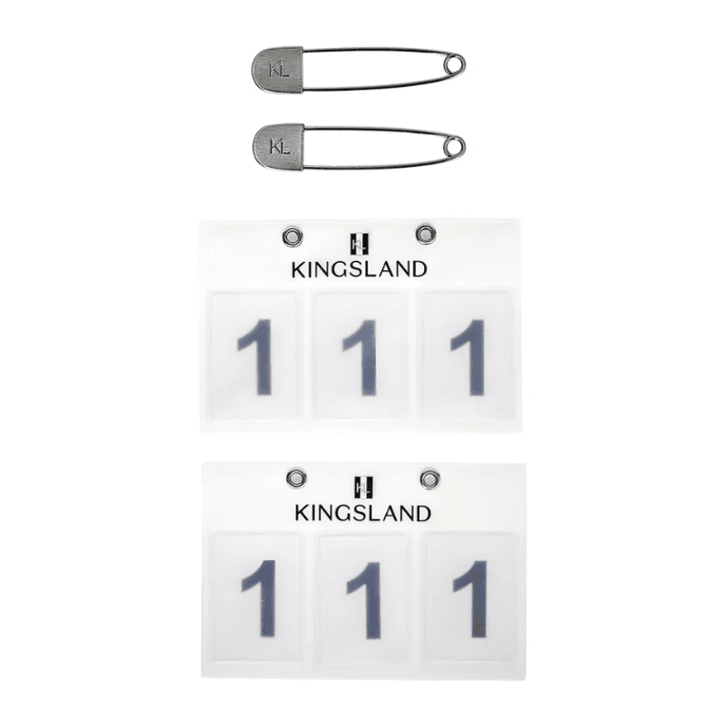  Classic 3-pocket Number plate, 2-pack