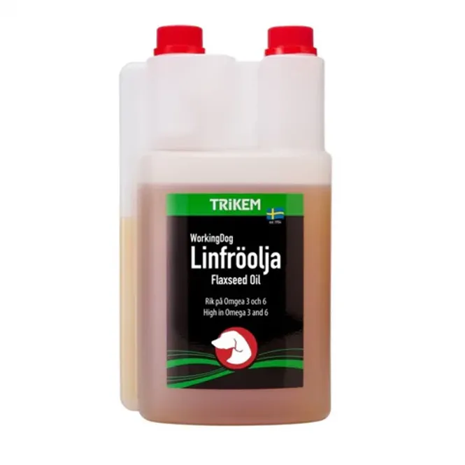 Hovedbilde Trikem linfrøolje 1 l